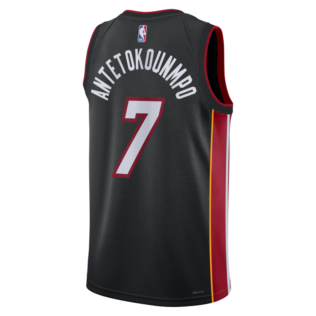 Camisa NBA Miami Heat Icon Edition Giannis Antetokounmpo