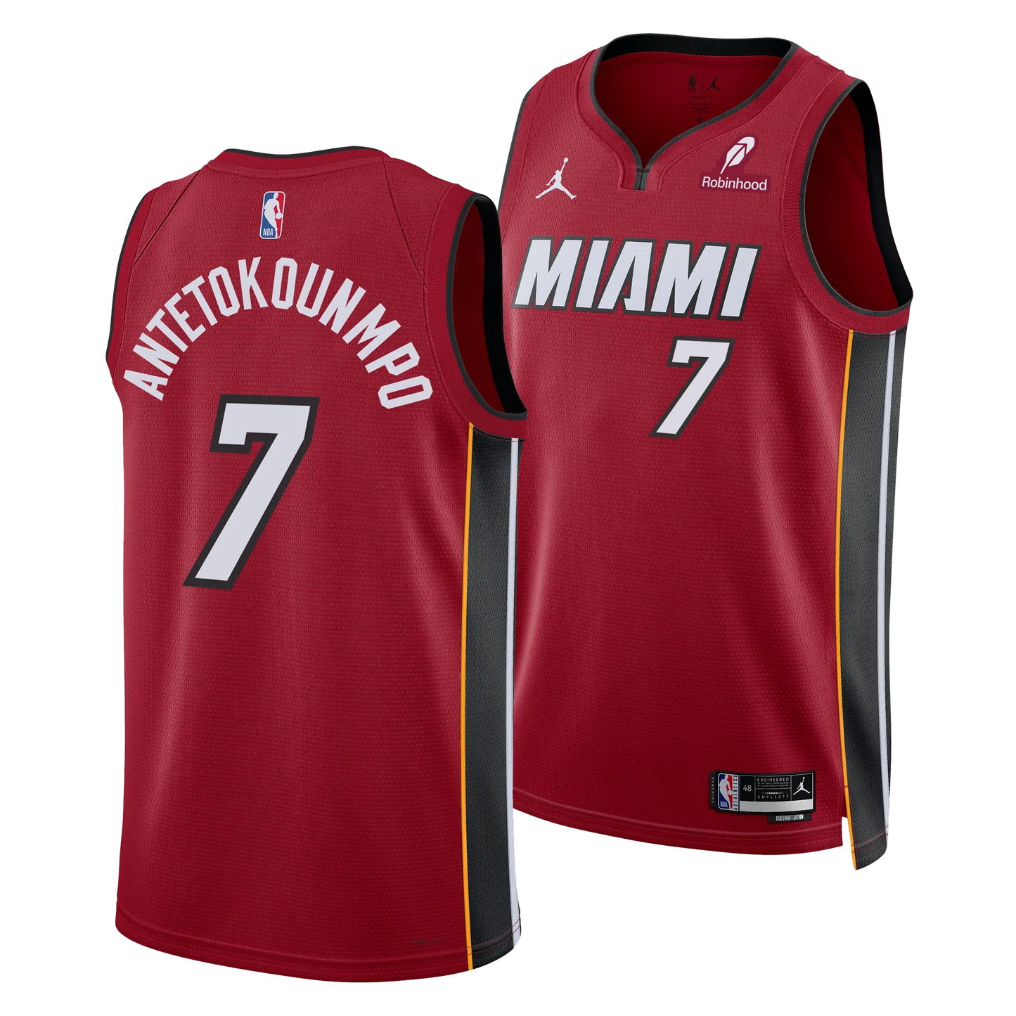 Camisa NBA Miami Heat Statement Edition Giannis Antetokounmpo