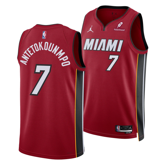Camisa NBA Miami Heat Statement Edition Giannis Antetokounmpo