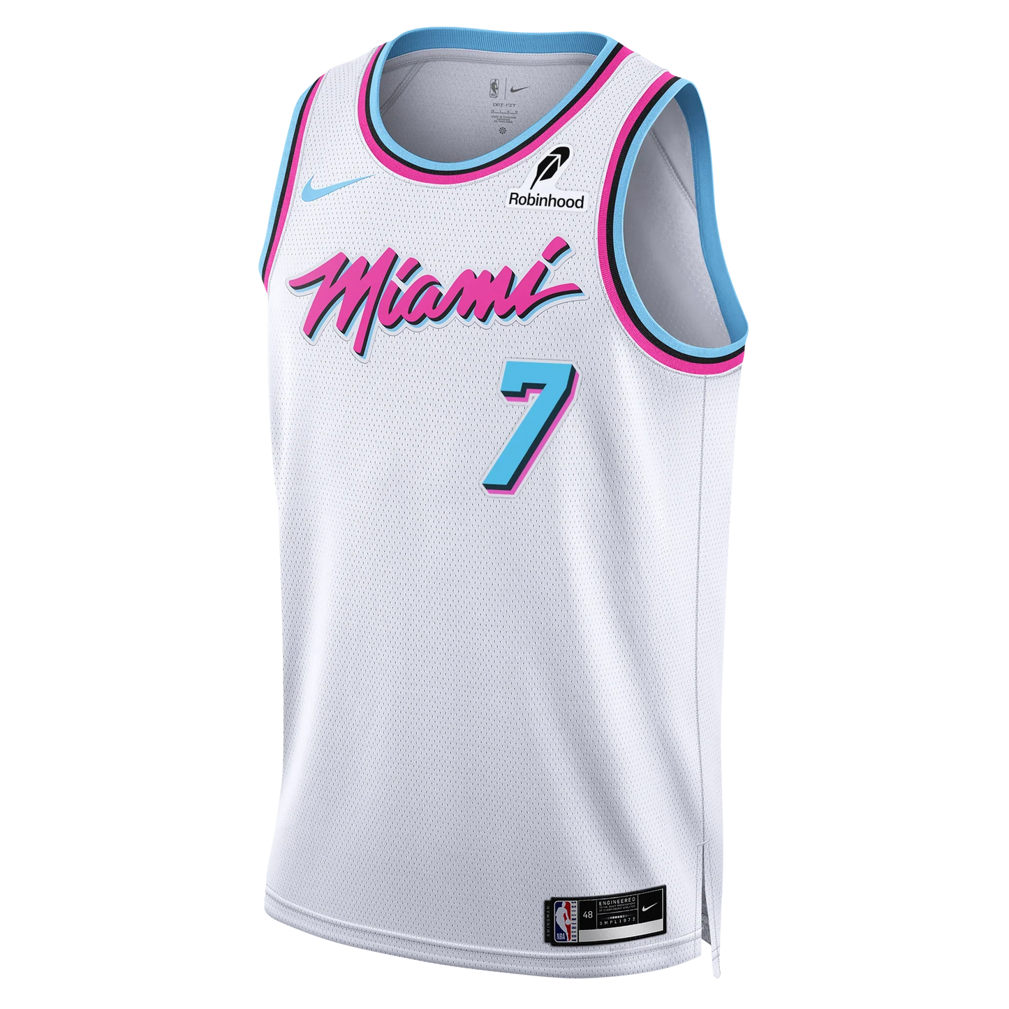 Camisa NBA Miami Heat Vice Edition Giannis Antetokounmpo