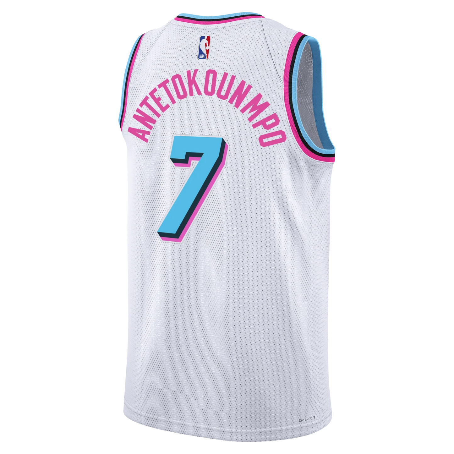 Camisa NBA Miami Heat Vice Edition Giannis Antetokounmpo