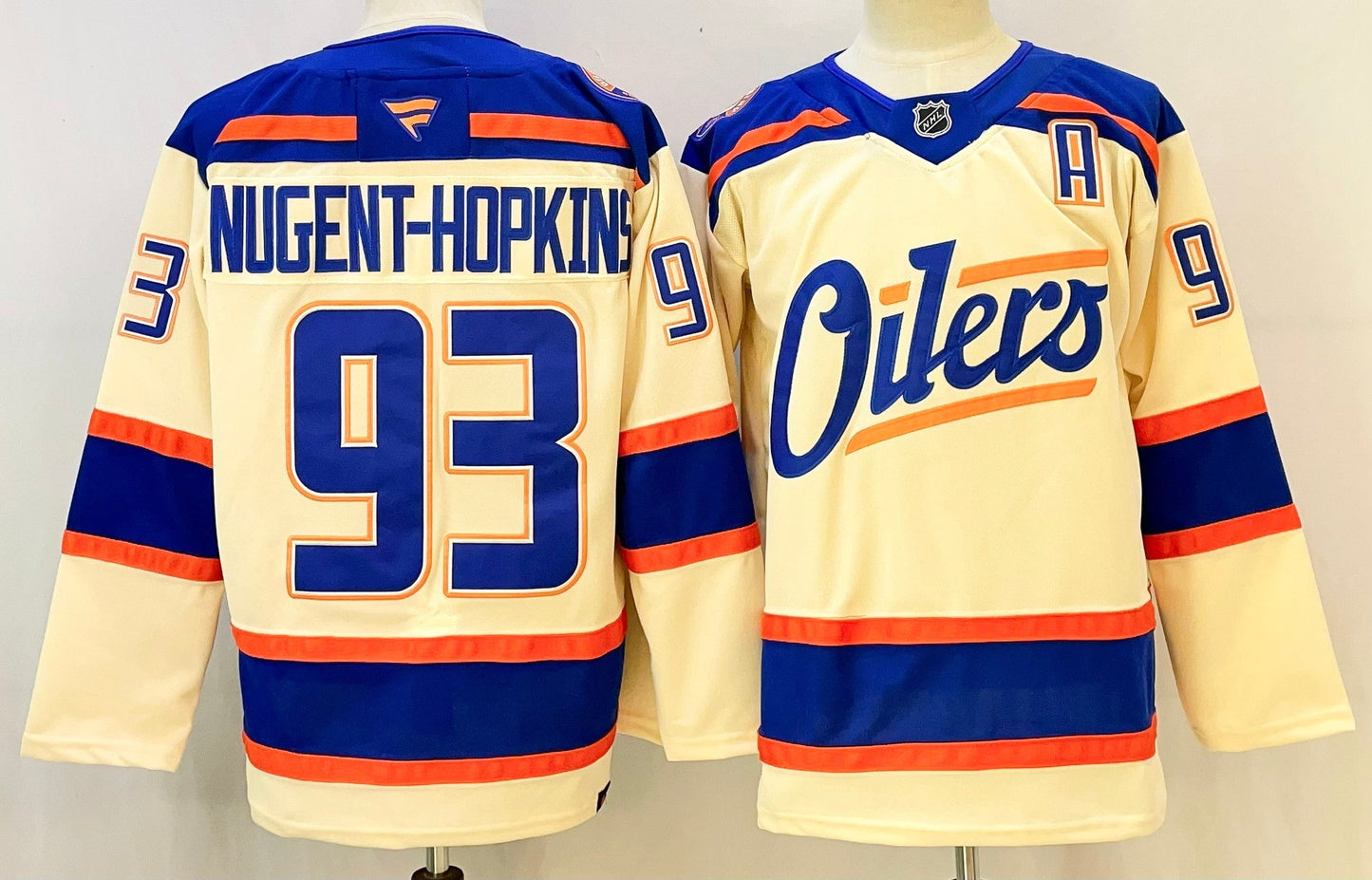 Camisa NHL Edmonton Oilers Jersey Bege