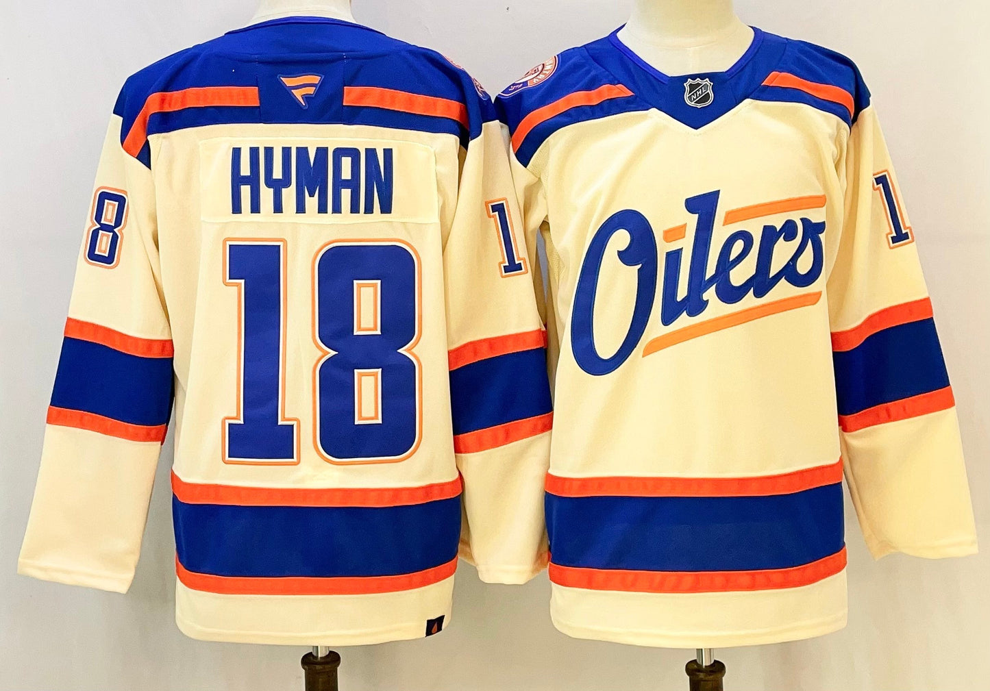 Camisa NHL Edmonton Oilers Jersey Bege