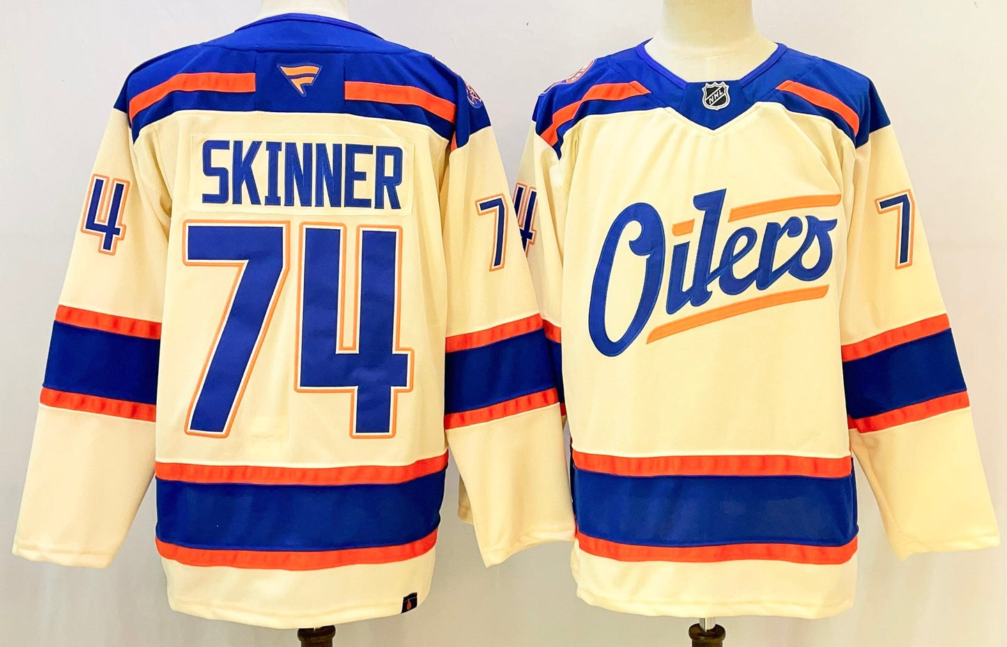 Camisa NHL Edmonton Oilers Jersey Bege