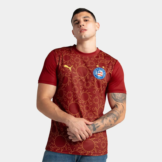 Jersey Bahia III 25/26 s/n Puma Men's - Vermelho Fan version