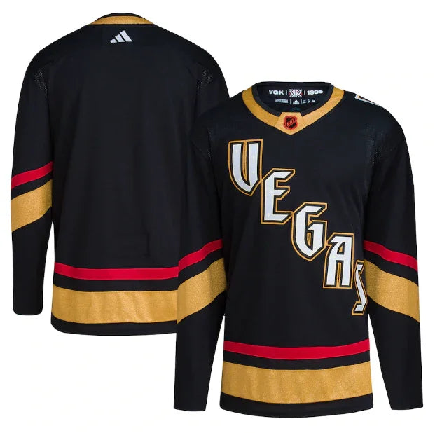 Camisa NHL Vegas Golden Knights Reverse Retrô 2.0 Jersey Preta
