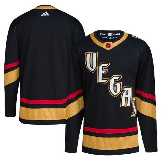 Camisa NHL Vegas Golden Knights Reverse Retrô 2.0 Jersey Preta