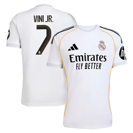 Real Madrid Home Jersey 2025/26 - Vini Jr. #7